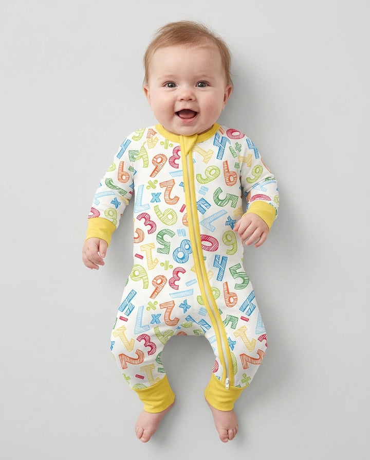 Math Doodles Bamboo Convertible Zippy