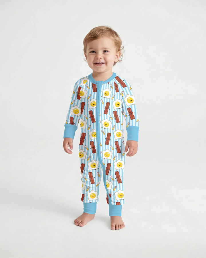 Gerippte Babykleidung mit individuellem Foto - Weich &amp; Skizzenhaft