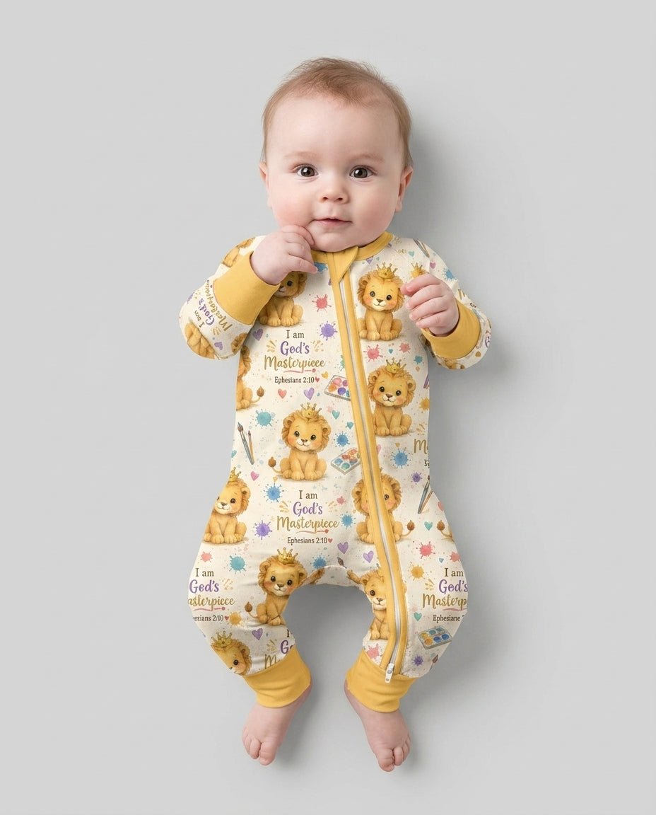 Gerippte Babykleidung mit individuellem Foto - Weich &amp; Skizzenhaft
