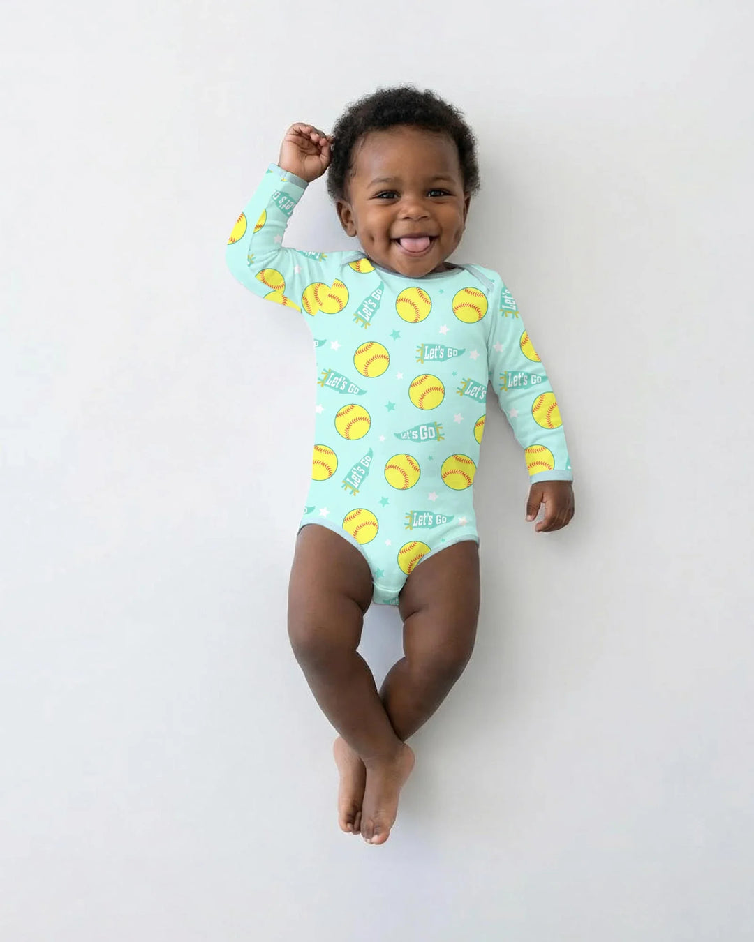 Gerippte Babykleidung mit individuellem Foto - Weich &amp; Skizzenhaft