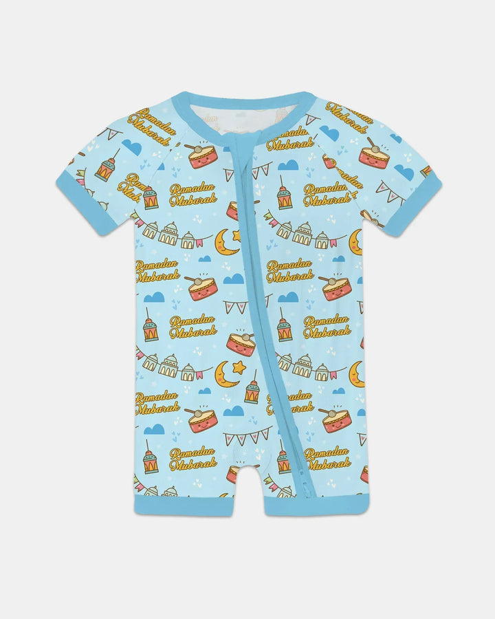 Ramadan Mubarak Bamboo Shorty Zippy