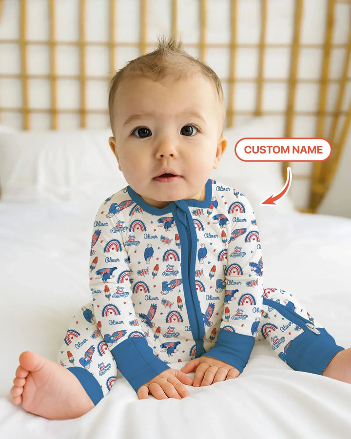 Gerippte Babykleidung mit individuellem Foto - Weich &amp; Skizzenhaft