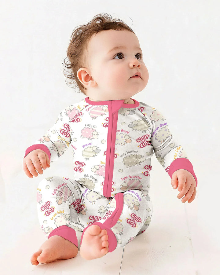 Gerippte Babykleidung mit individuellem Foto - Weich &amp; Skizzenhaft