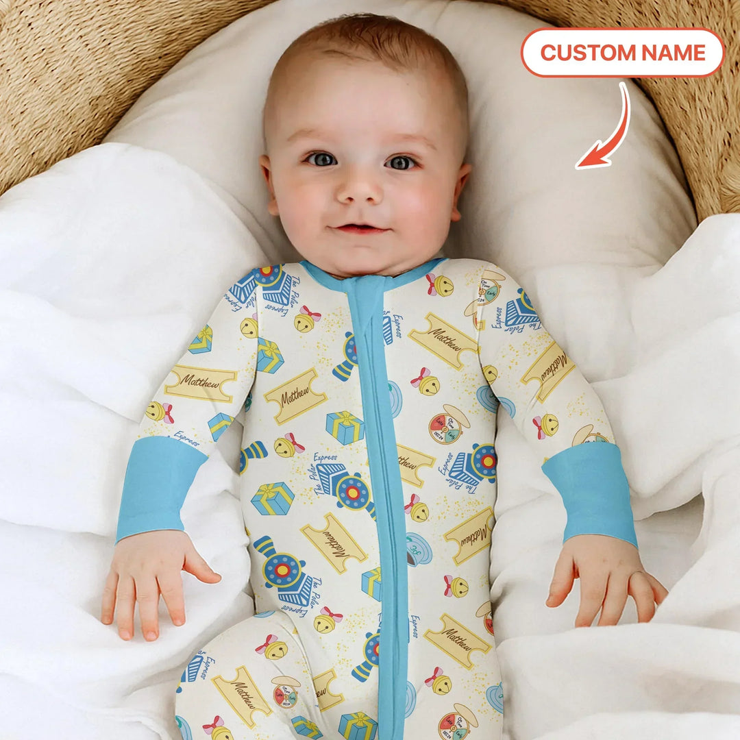 Gerippte Babykleidung mit individuellem Foto - Weich &amp; Skizzenhaft