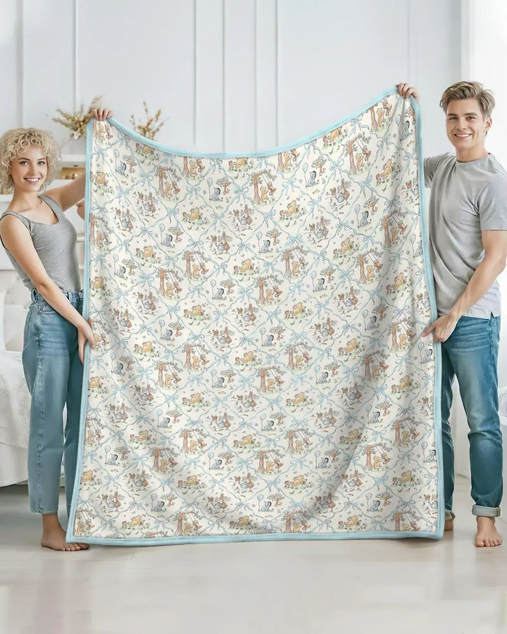 Vorlage Quilt Decke