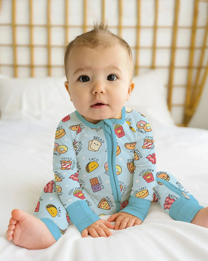 Kawaii Yummy Food Bamboo Convertible Zippy