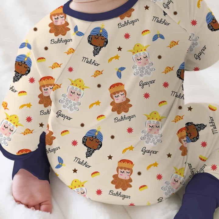 Gerippte Babykleidung mit individuellem Foto - Weich &amp; Skizzenhaft