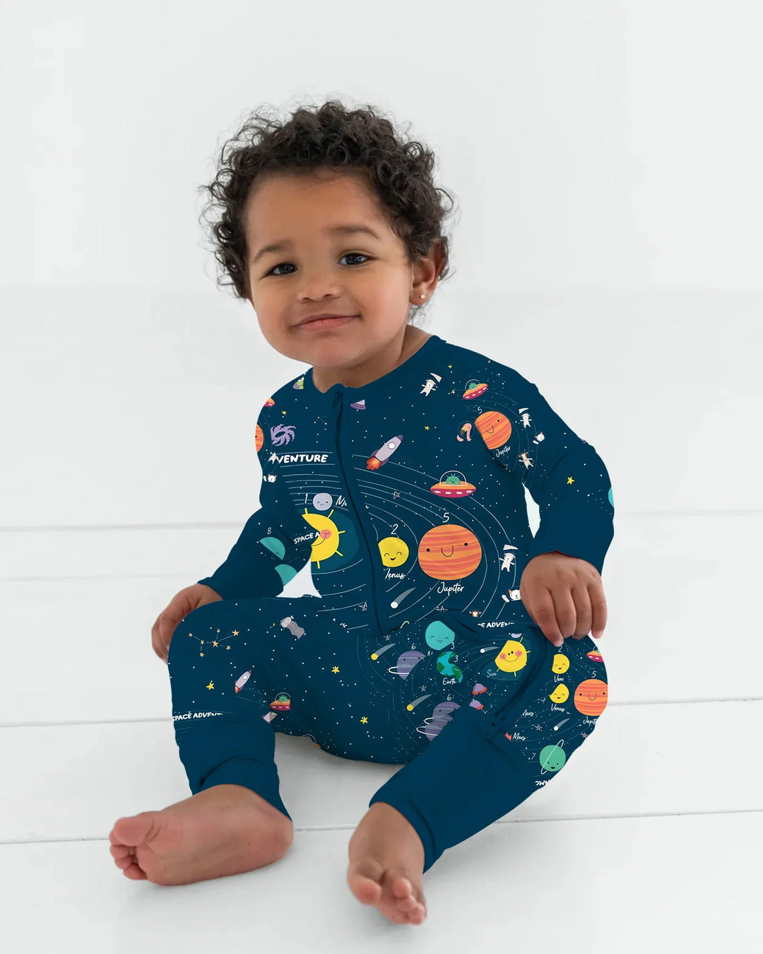 Gerippte Babykleidung mit individuellem Foto - Weich &amp; Skizzenhaft