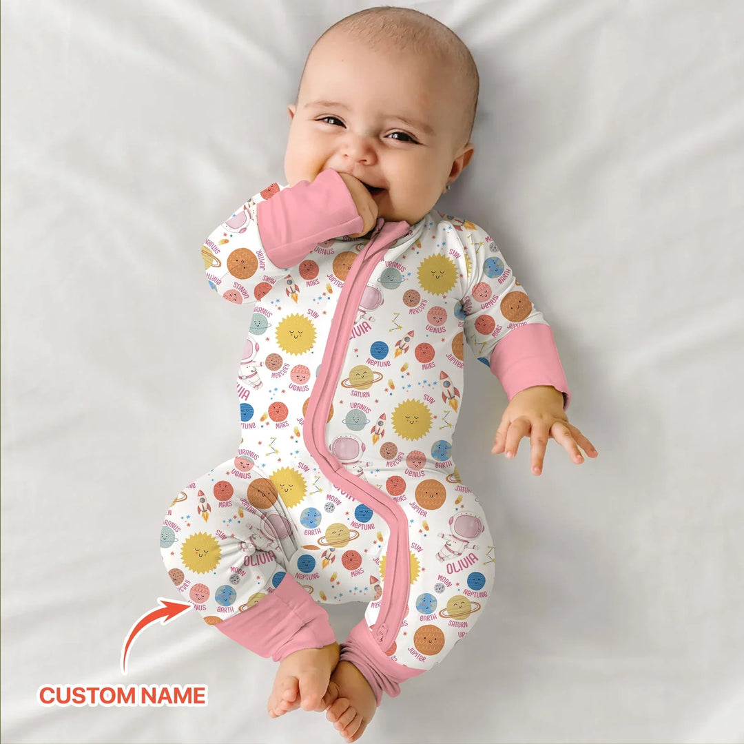 Gerippte Babykleidung mit individuellem Foto - Weich &amp; Skizzenhaft