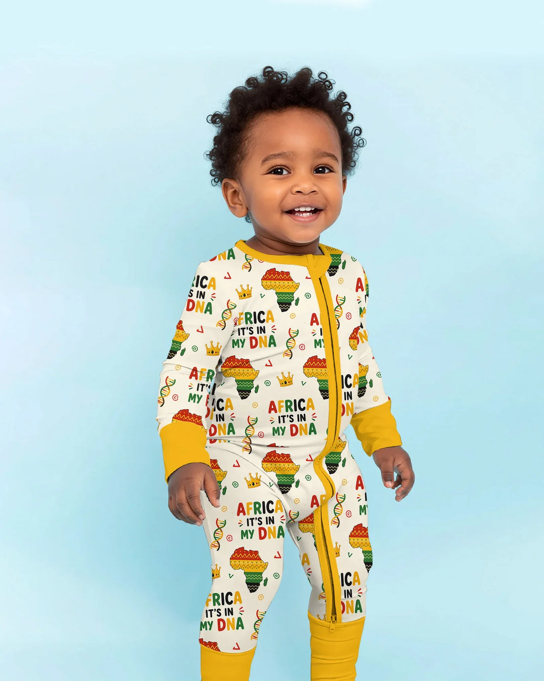 Gerippte Babykleidung mit individuellem Foto - Weich &amp; Skizzenhaft