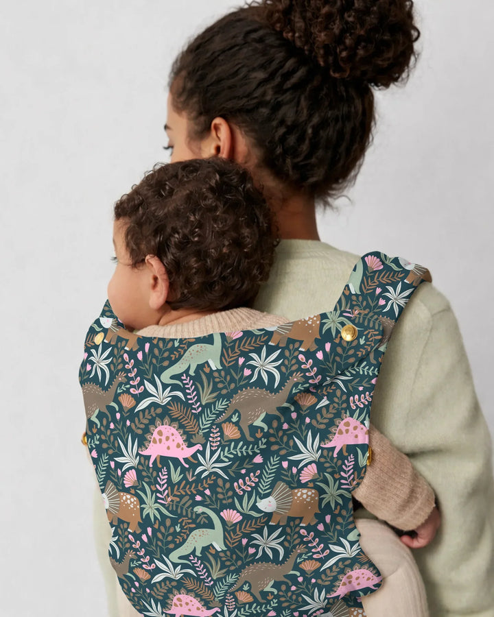 Whimsical Dino Garden Adventure Baby Carrier