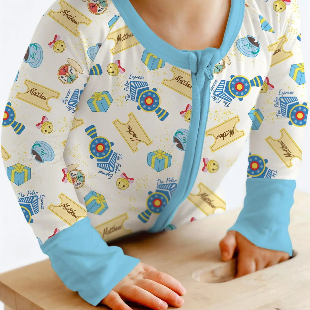 Gerippte Babykleidung mit individuellem Foto - Weich &amp; Skizzenhaft