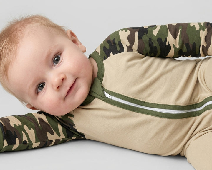 Gerippte Babykleidung mit individuellem Foto - Weich &amp; Skizzenhaft