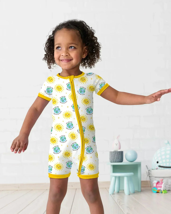 Matthew 5:14 Light of the World Bamboo Shorty Zippy