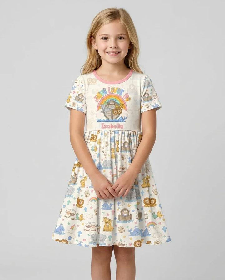 Vorlage Bambus Twirl Kleid