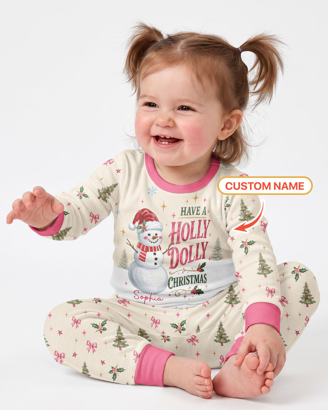 Tis The Season Bamboo Two Piece Long Sleeve Pajama Set