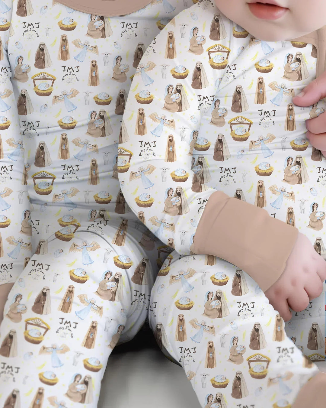 Gerippte Babykleidung mit individuellem Foto - Weich &amp; Skizzenhaft