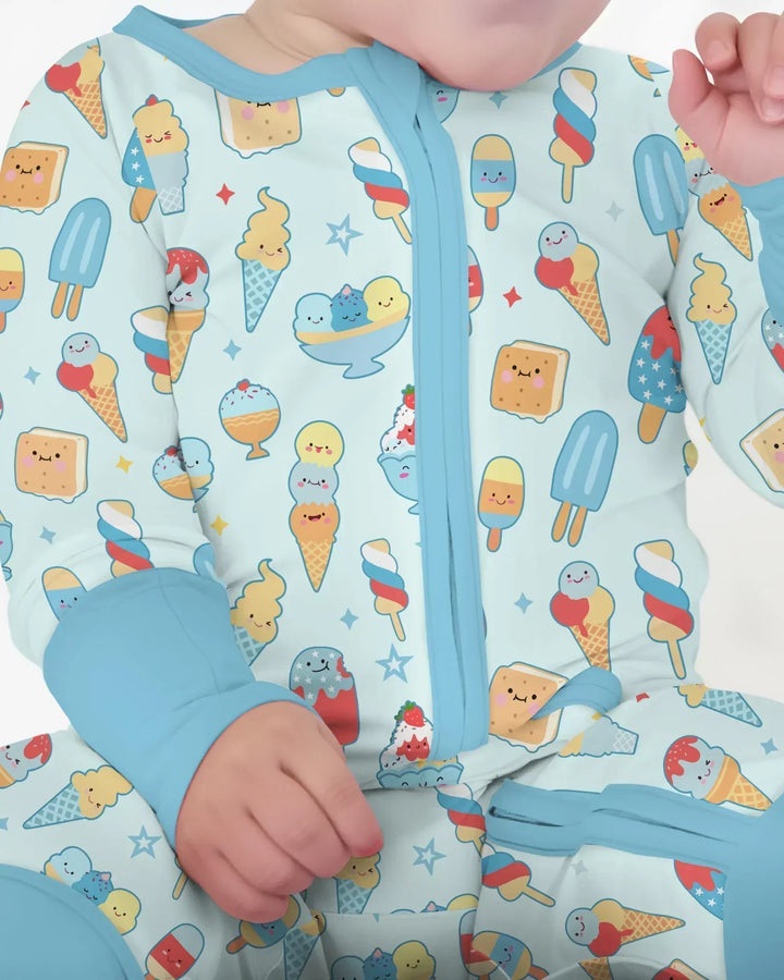 Gerippte Babykleidung mit individuellem Foto - Weich &amp; Skizzenhaft
