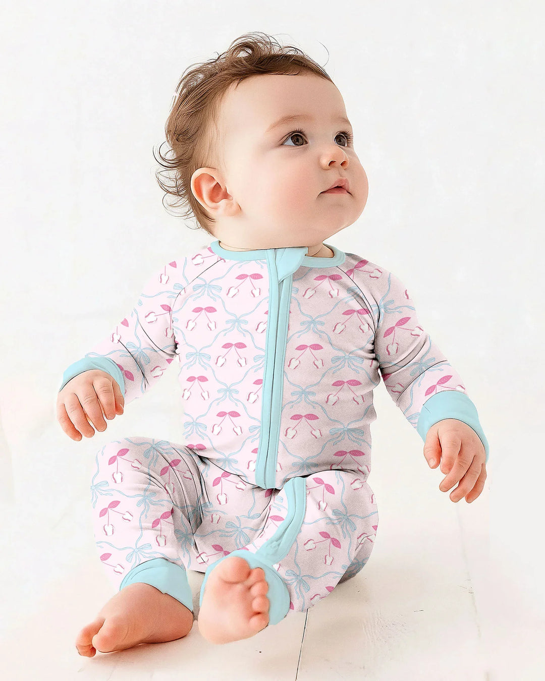 Gerippte Babykleidung mit individuellem Foto - Weich &amp; Skizzenhaft