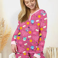 Vorlage für individuelles Damen-Pyjama-Set