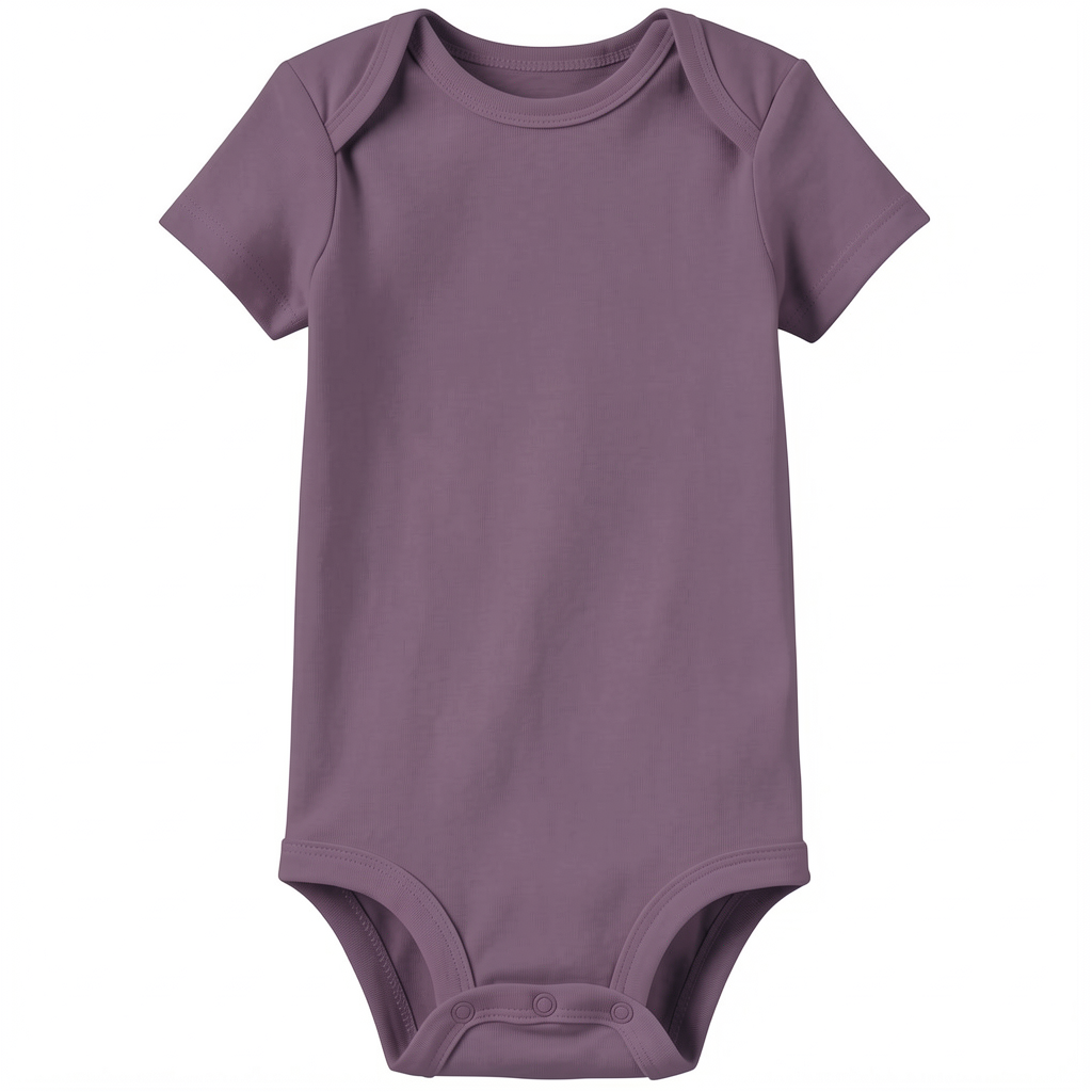 Gerippte Babykleidung mit individuellem Foto - Weich &amp; Skizzenhaft