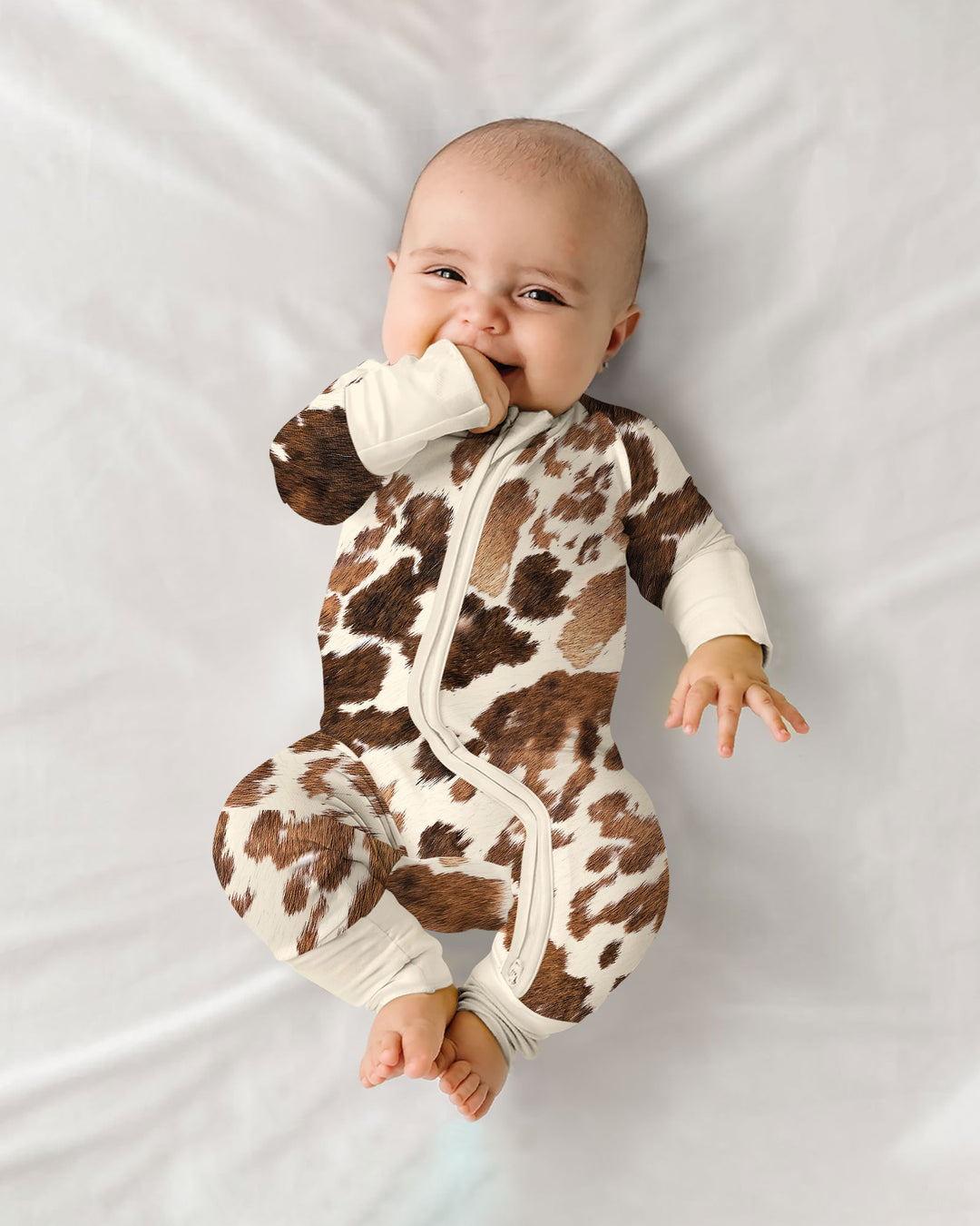 Gerippte Babykleidung mit individuellem Foto - Weich &amp; Skizzenhaft