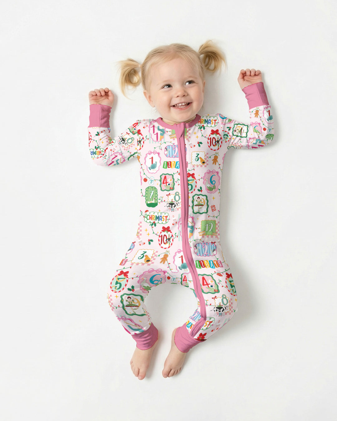 12 Christmas Prayers Bamboo Convertible Zippy