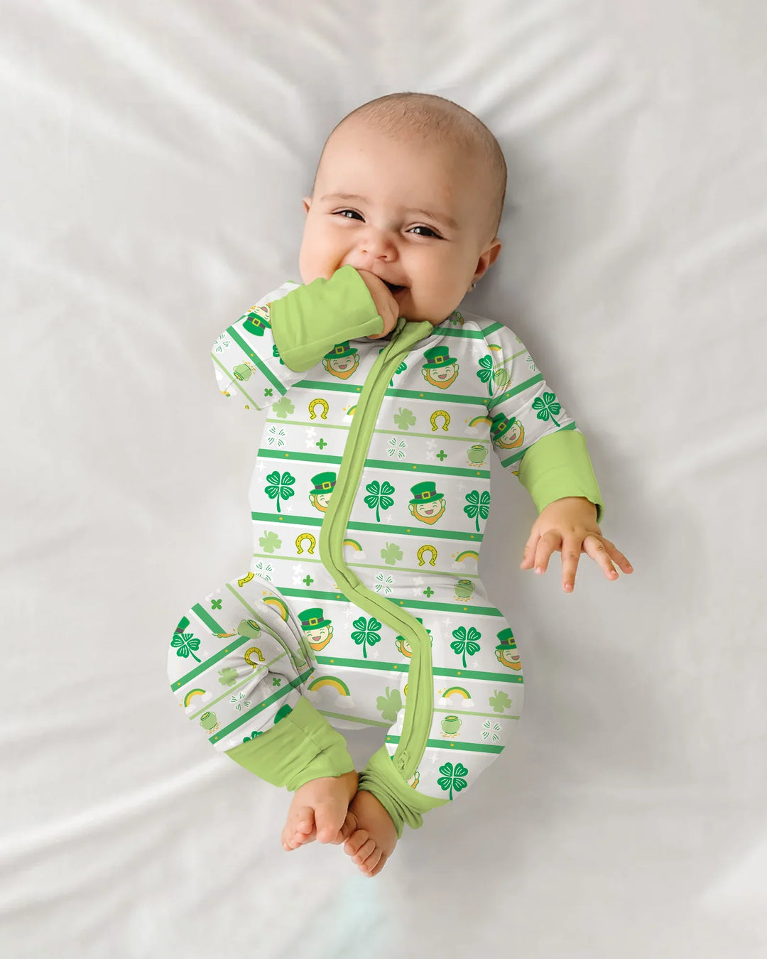 Gerippte Babykleidung mit individuellem Foto - Weich &amp; Skizzenhaft