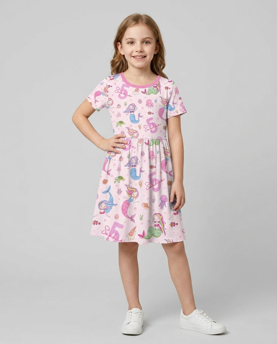Vorlage Bambus Twirl Kleid