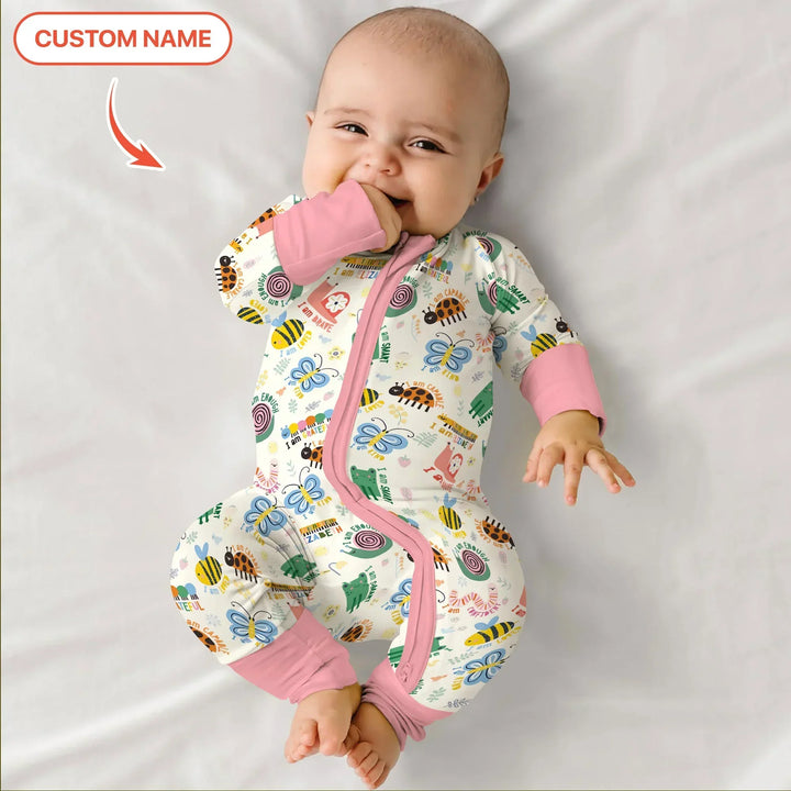 Gerippte Babykleidung mit individuellem Foto - Weich &amp; Skizzenhaft