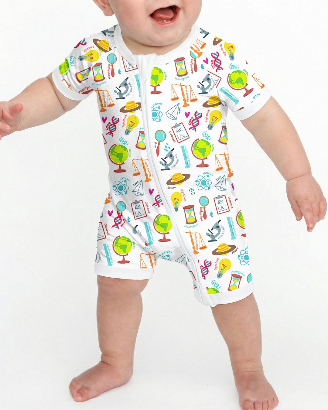 Tiny Scientist Explores The World Bamboo Shorty Zippy