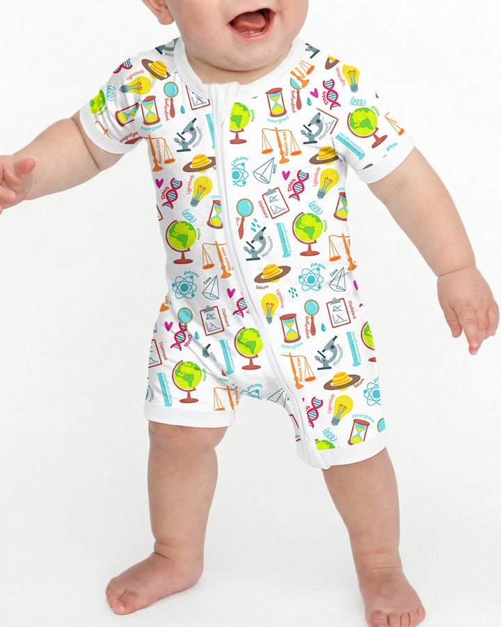 Tiny Scientist Explores The World Bamboo Shorty Zippy