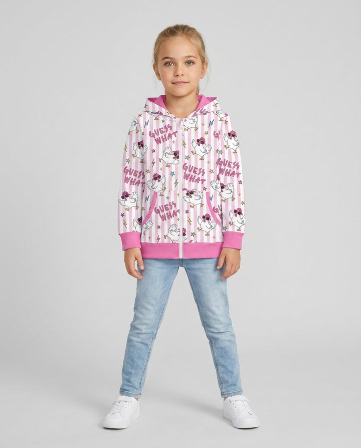 Guess What Chicken Butt! Bamboo Zip Hoodie