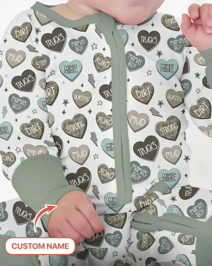 Gerippte Babykleidung mit individuellem Foto - Weich &amp; Skizzenhaft