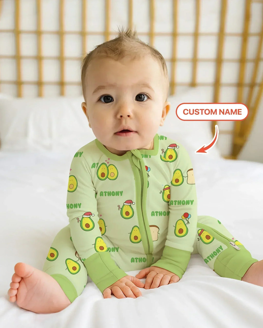Gerippte Babykleidung mit individuellem Foto - Weich &amp; Skizzenhaft