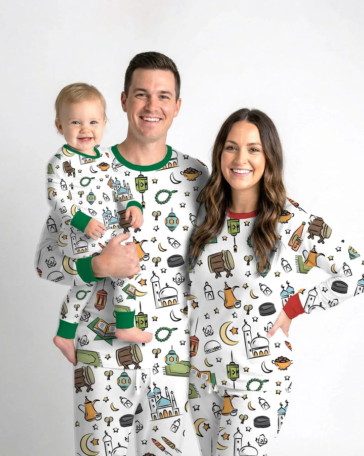 Ramadan Blessings Family Matching Bamboo Convertible Zippy