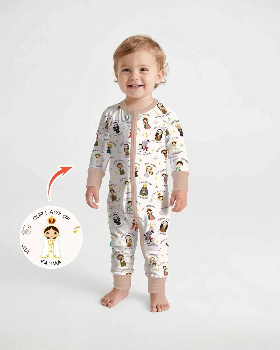 Gerippte Babykleidung mit individuellem Foto - Weich &amp; Skizzenhaft