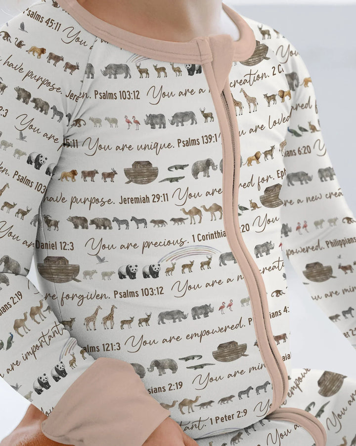 Biblical Noah's Ark Bamboo Convertible Zippy