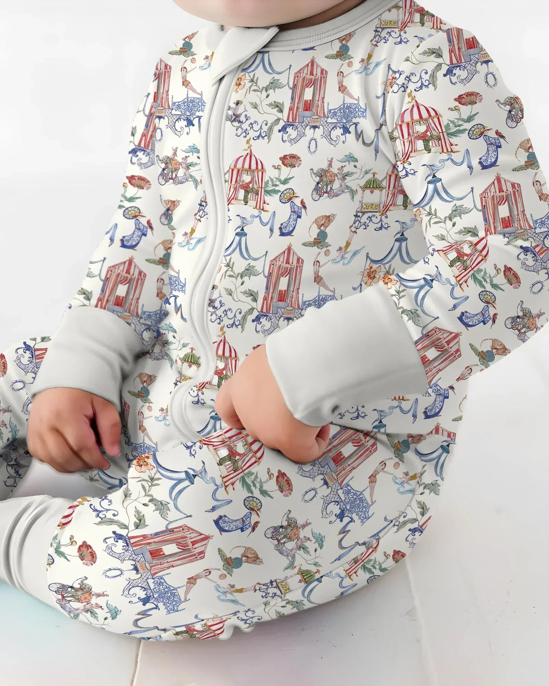 Gerippte Babykleidung mit individuellem Foto - Weich &amp; Skizzenhaft