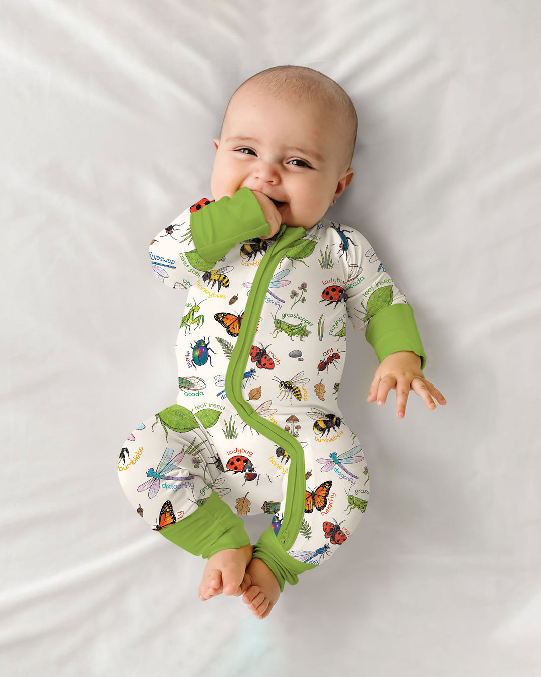 Gerippte Babykleidung mit individuellem Foto - Weich &amp; Skizzenhaft