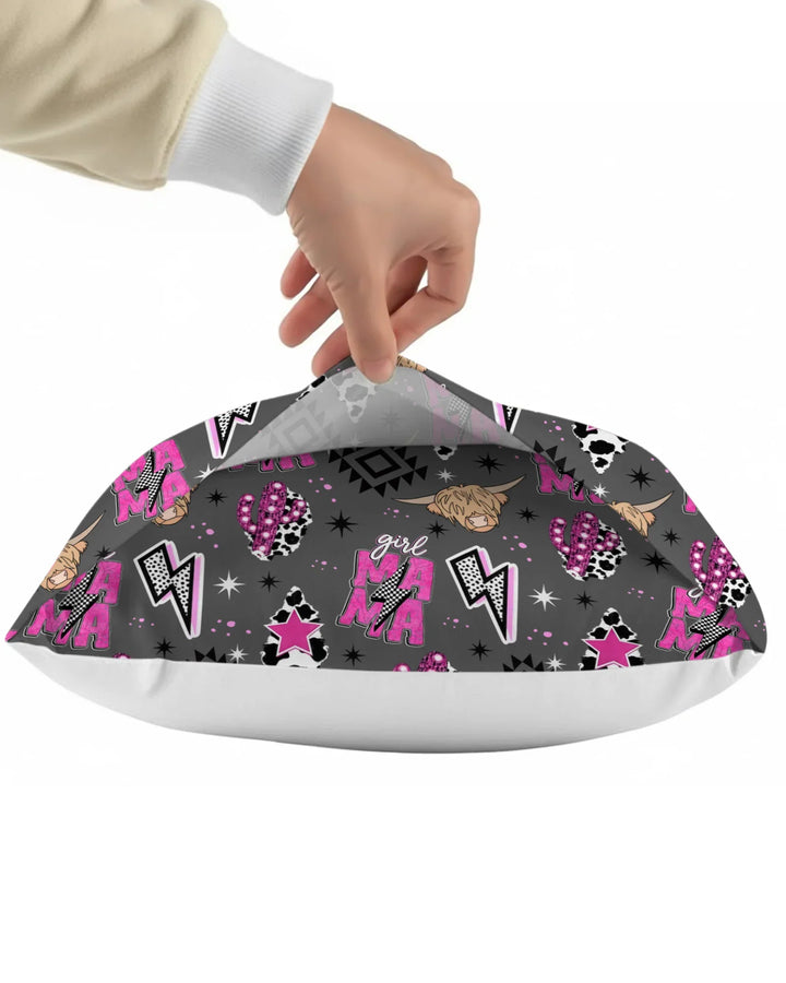 Western Mama & Me Matching Bamboo Pillow Case