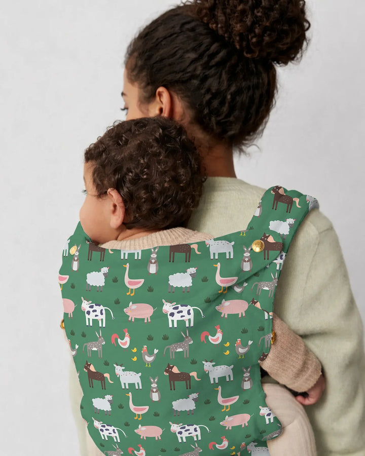 Cute Farm Animals Meadow Baby Carrier