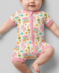 Groovy Summer Walk With Jesus Bamboo Shorty Zippy