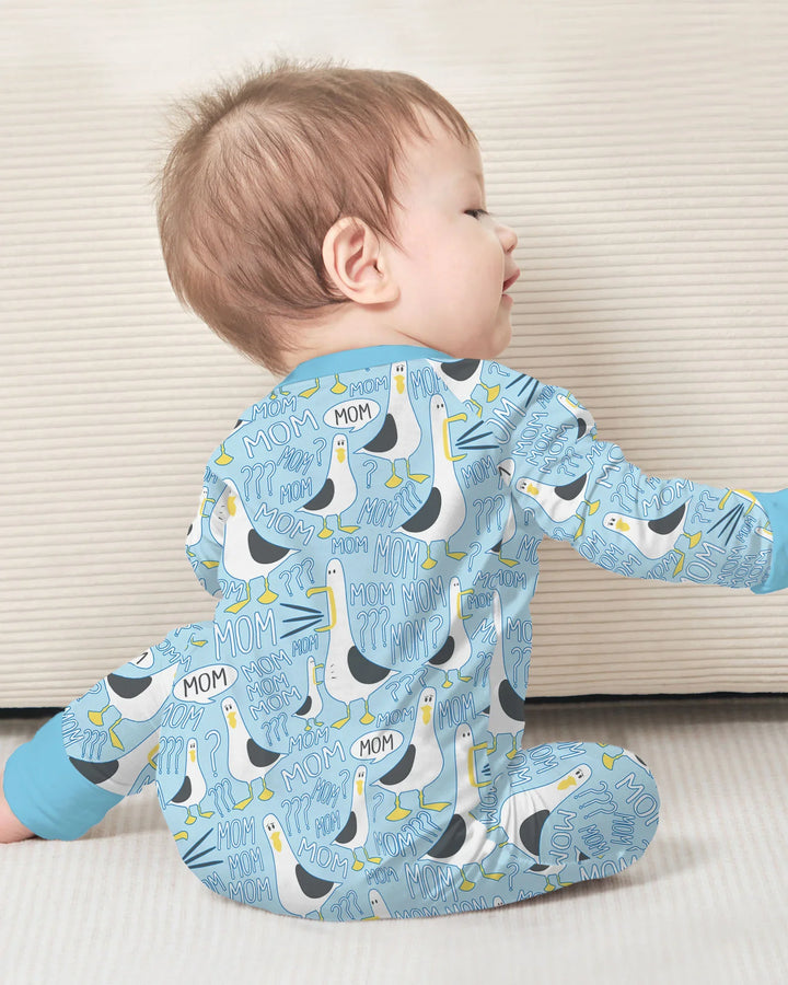 Gerippte Babykleidung mit individuellem Foto - Weich &amp; Skizzenhaft