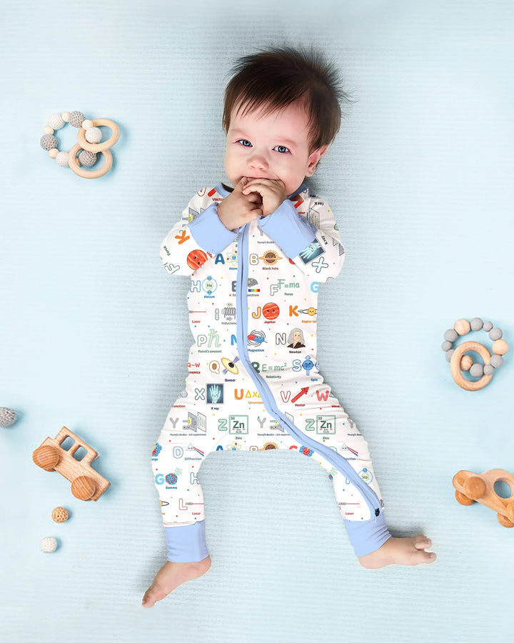 Gerippte Babykleidung mit individuellem Foto - Weich &amp; Skizzenhaft
