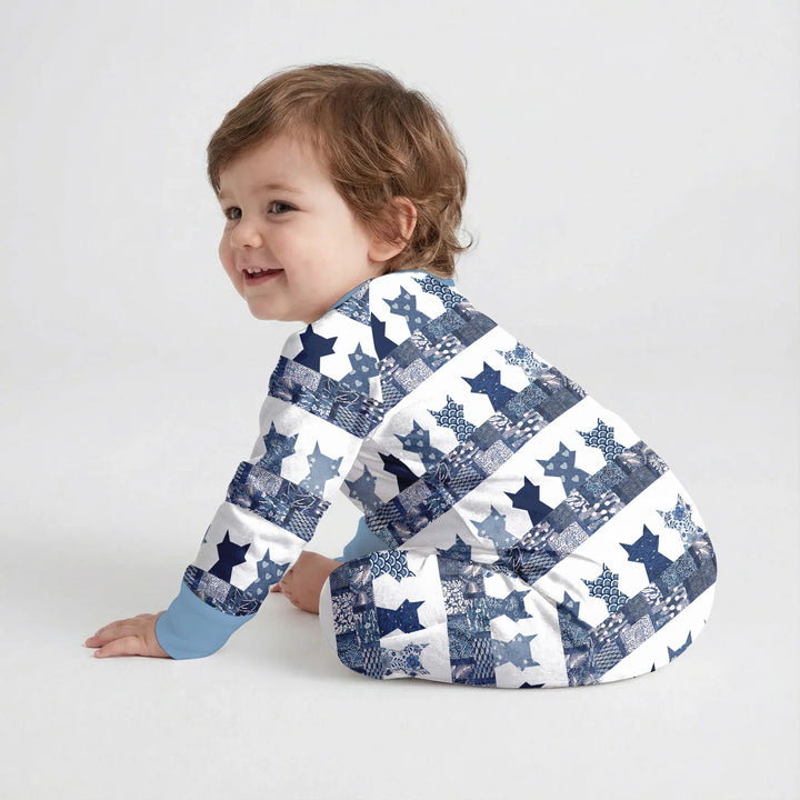 Gerippte Babykleidung mit individuellem Foto - Weich &amp; Skizzenhaft