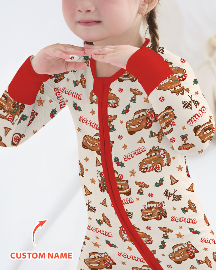 Christmas Cookie Cars Bamboo Convertible Zippy