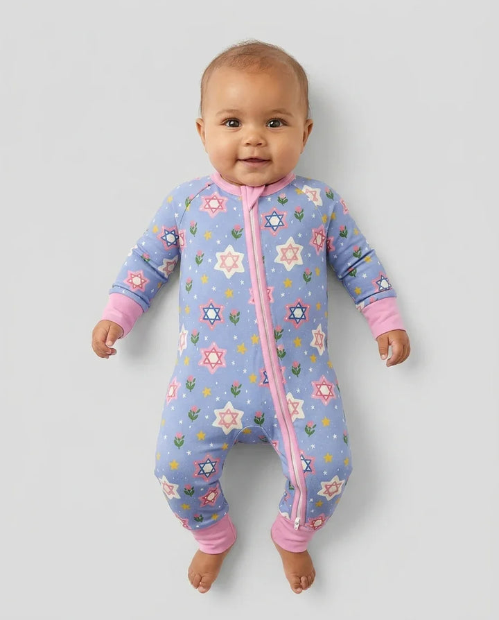 Gerippte Babykleidung mit individuellem Foto - Weich &amp; Skizzenhaft
