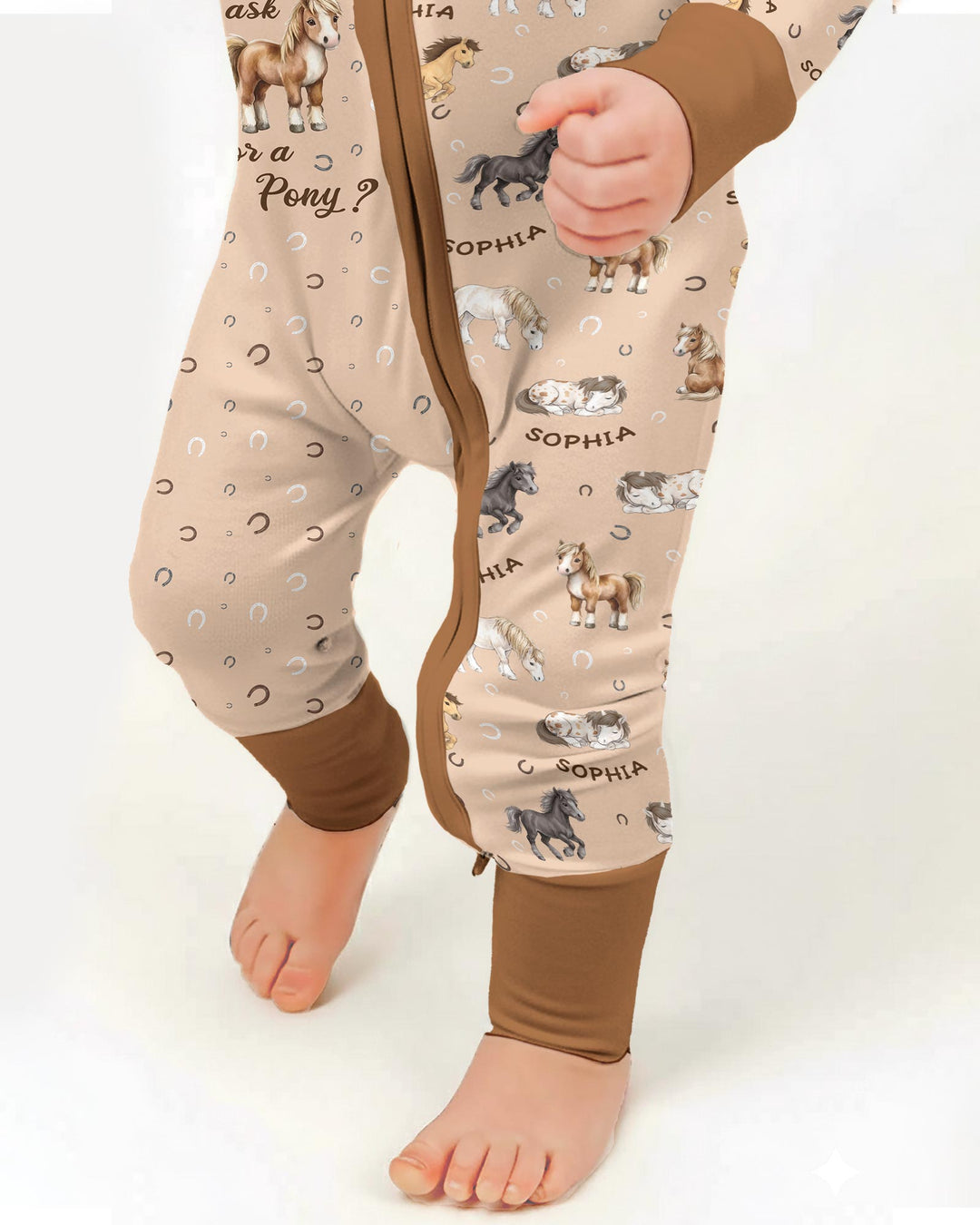 Custom Name Is It Too Soon to Ask for a Pony Bamboo Convertible Zippy