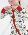 Gerippte Babykleidung mit individuellem Foto - Weich &amp; Skizzenhaft